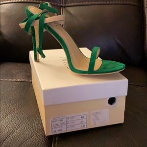 Simmi Jade Green Sandal Heels